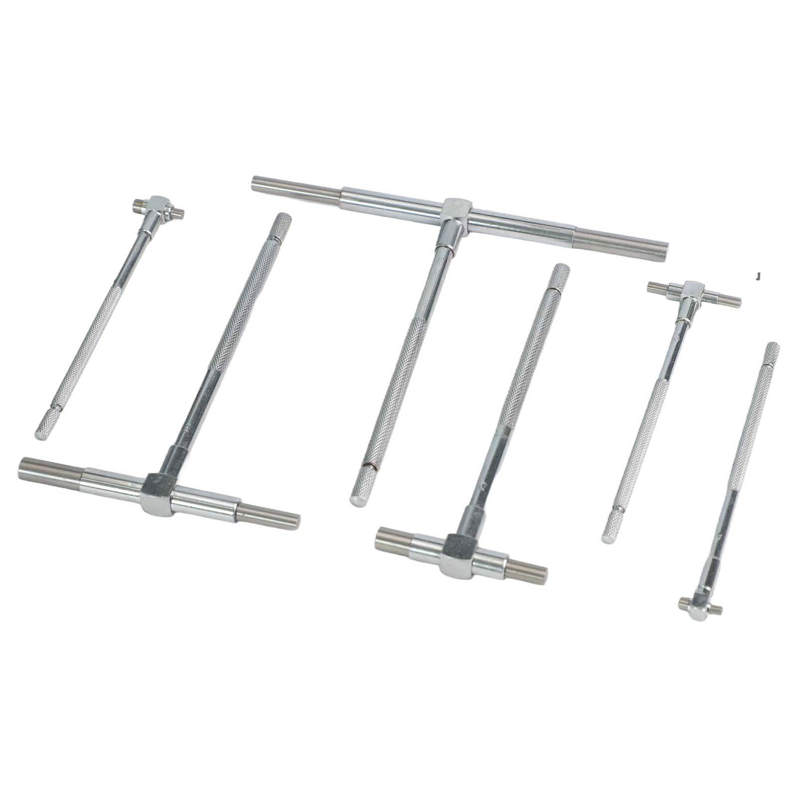 Workshop Tools Pictures - Измерительный телескопический шаблон для мастерских, серебристый,