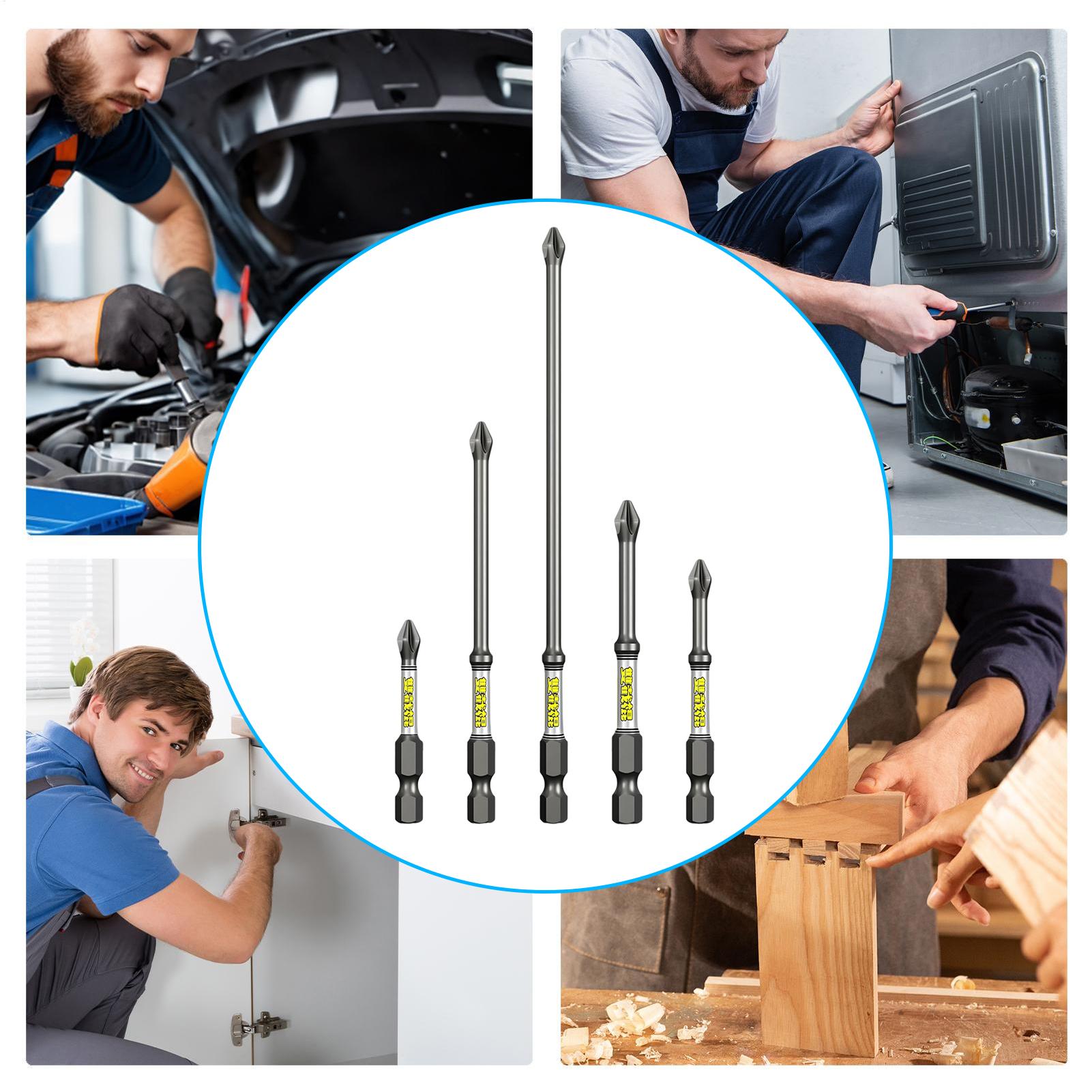 Набор насадок для дрели-отверт – обзор и цена Tools For Garage Workshop