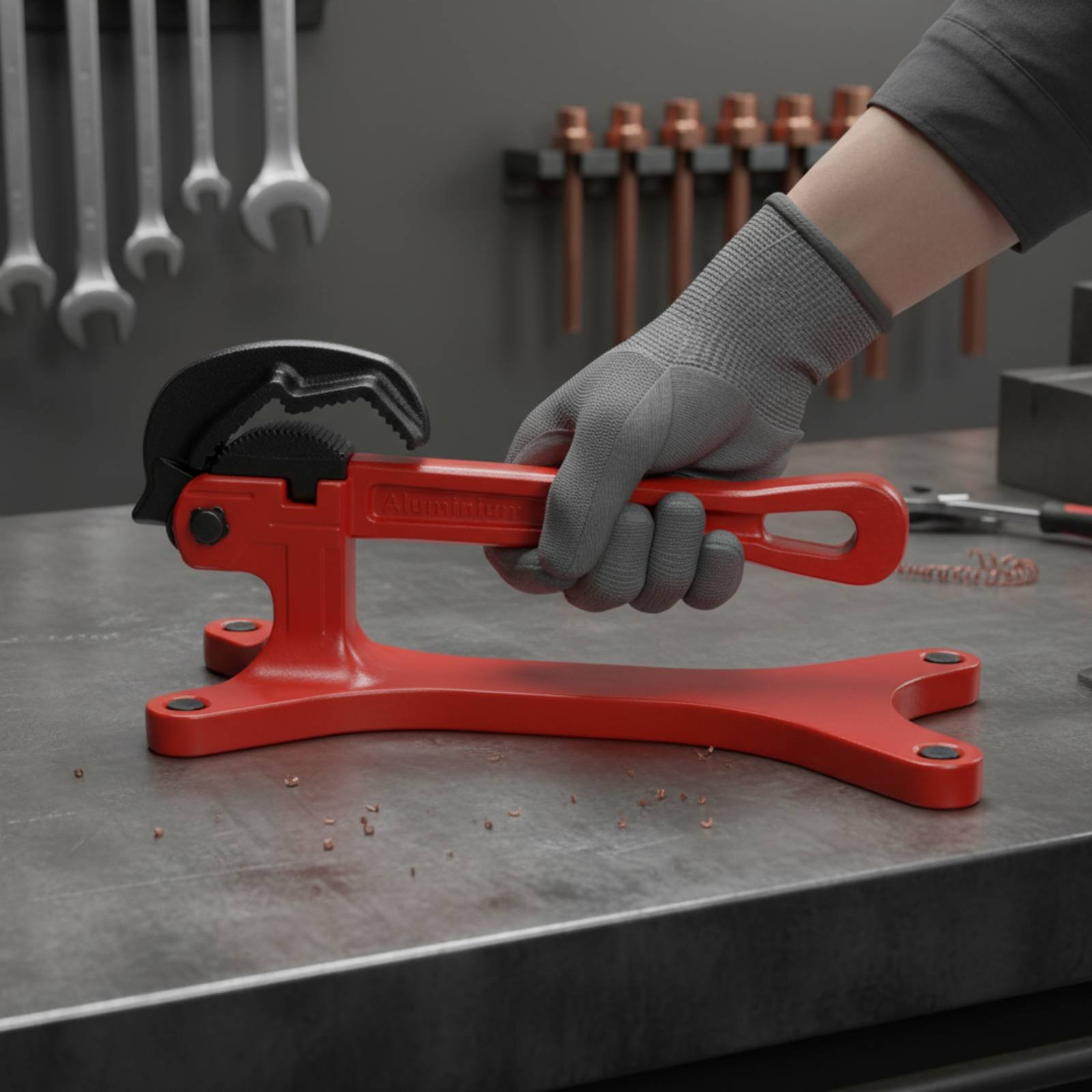 Самозажимной трубный ключ, пор – обзор и цена Tools Work