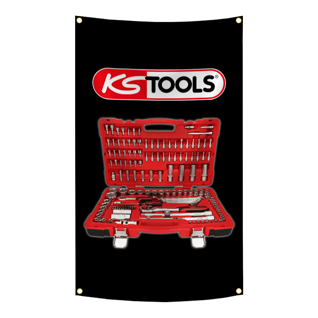 Флаг-гобелен KS TOOLS, 3x5 фут – обзор и цена Ks Tools Workshop