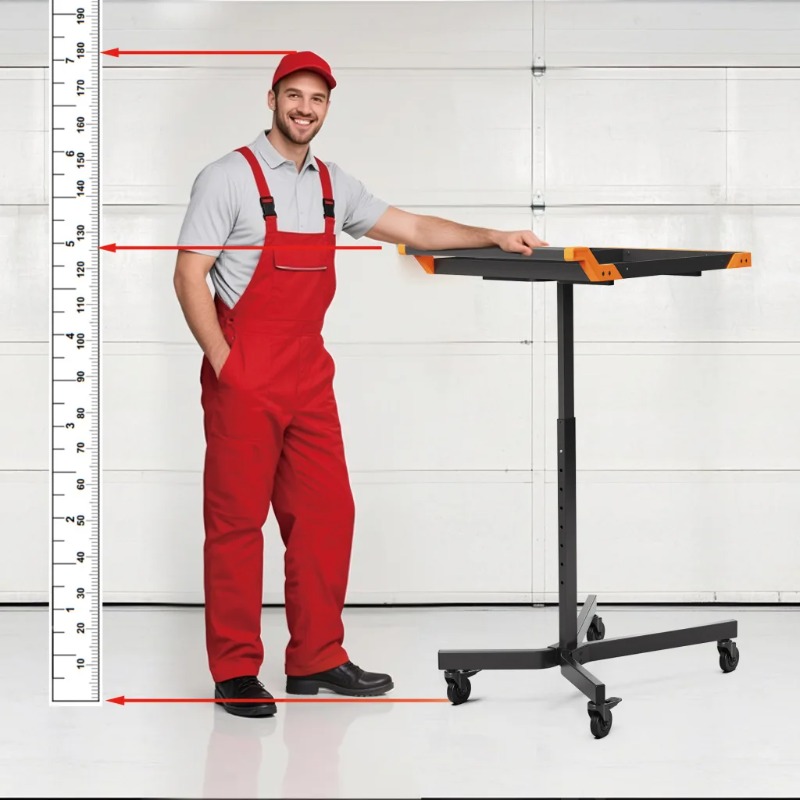 Регулируемый по высоте мобильн – обзор и цена Workshop Garage Tools Manufacturer