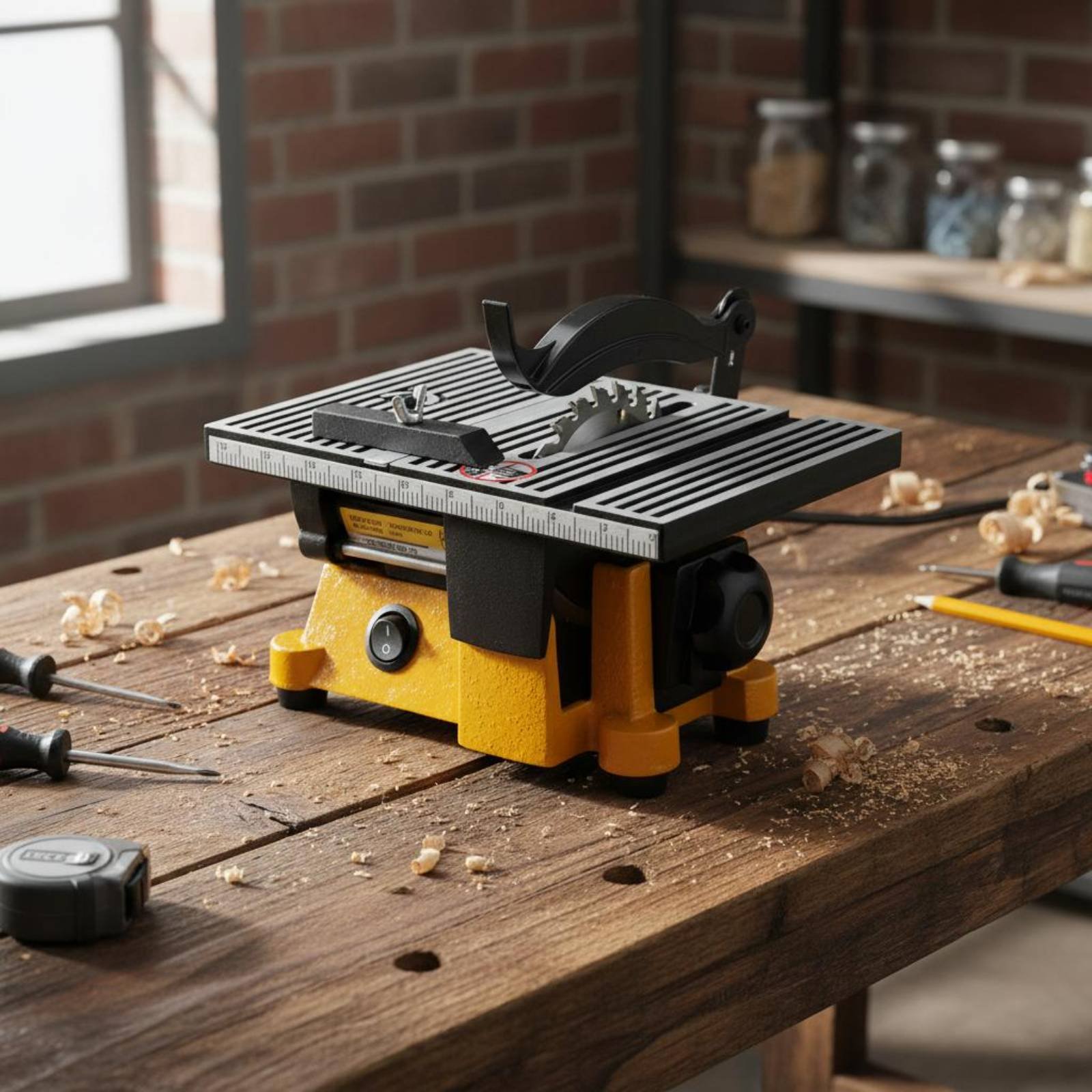 Мини-настольная пила, портатив – обзор и цена Tools For Garage Workshop